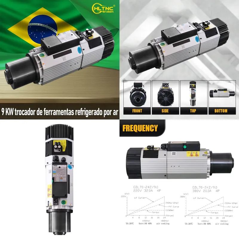 Cnc Spindle Motor - AP01 9KW ISO30 공냉식 ATC 스핀들