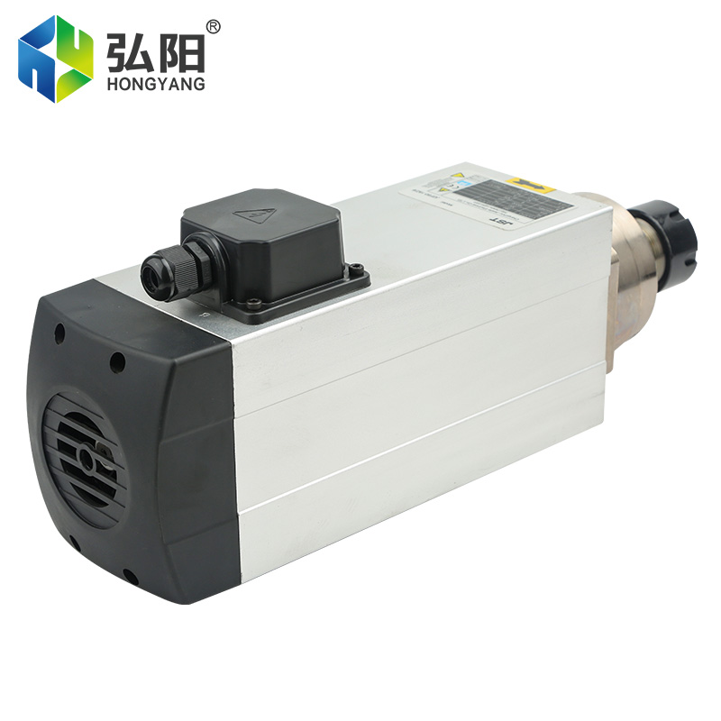 제스터 6.0KW 사각형 에어 쿨링 스핀들 모터, 4개 - Cnc Spindle Motor 리뷰 및 가격
