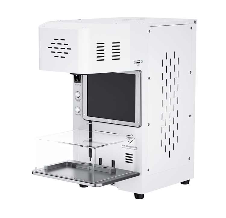 TBK 958F 미니 20W 레이저 기계 아이폰 후면  - Laser Marking Machine 리뷰 및 가격